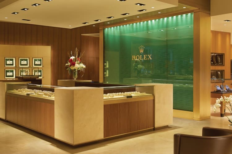 Retail at the hotel